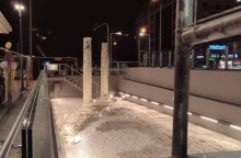 Μετρό Θεσσαλονίκης: Προχωρά το έργο στο κέντρο της πόλης – Φωταγωγήθηκαν τα πρώτα αρχαία που επανατοποθετήθηκαν στον σταθμό «Αγία Σοφία».