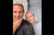 Η Τζόρτζια Μελόνι με τον γυμναστή της