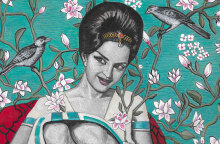 Wild at Heart (Portrait of Pouran Shapoori), 2019