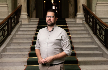 Τζίμι Άκεσον, ο αρχηγός του κόμματος «Σουηδοί Δημοκράτες»