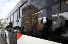 Βία άσκησε επιβάτης σε οδηγό λεωφορείου του ΟΑΣΘ στη Θεσσαλονίκη: Επενέβη η Αστυνομία - μεταφέρθηκε στο νοσοκομείο το θύμα της επίθεσης. 