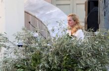 Η Μαριάννα Κάλμπαρη στην παρουσίαση του προγράμματος του Θεάτρου Τέχνης για το 2022-23