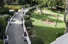 Κήπος του Προεδρικού Μεγάρου. 