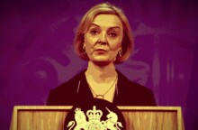 Η πρωθυπουργός της Βρετανίας, Λιζ Τρας