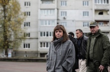 Η Πρόεδρος της Δημοκρατίας, Κατερίνα Σακελλαροπούλου, στο Κίεβο