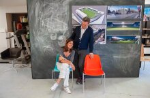 Οι αρχιτέκτονες Ανδρέας Κούρκουλας και Μαρία Κοκκίνου