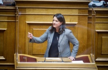 Η υπουργός Παιδείας, Νίκη Κεραμέως