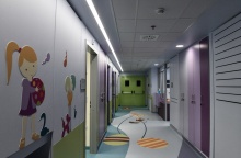 Διάδρομος στο Νοσοκομείο Παίδων «Αγλαΐα Κυριακού»