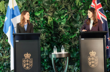 Η Σάνα Μαρίν και Τζασίντα Άρντερν