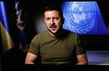 Ο πρόεδρος της Ουκρανίας, Βολοντίμιρ Ζελένσκι