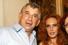 Εβελίνα Παπούλια και Πέτρος Φιλιππίδης