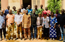 Συμμετέχοντες του εργαστηρίου “Project Management for Heritage Managers” του The Heritage Management Organization, στο Μπενίν.