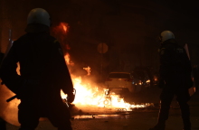 Θεσσαλονίκη - Επεισόδια στην πορεία μνήμης του Αλέξανδρου Γρηγορόπουλου