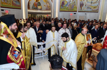 Λειτουργία στον Ιερό Ναό του Αγίου Νικολάου στο «Σημείο Μηδέν» της Νέας Υόρκης