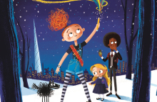 Rob Biddulph, «Η Πίνατ Τζόουνς και η Εικονογραφημένη Πόλη» (μετάφραση Γιώργος Τσακνιάς, Εκδόσεις Παπαδόπουλος)