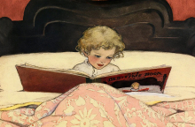 Εικ.: Jessie Willcox Smith «The Bed-Time Book» 1907