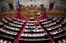 Προϋπολογισμός 2023: Live εικόνα από τη Βουλή - Οι τοποθετήσεις των κομμάτων και των πολιτικών αρχηγών - Με ονομαστική ψηφοφορία ολοκληρώνεται η διαδικασία.