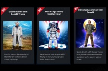 Sold out οι ψηφιακές κάρτες με τη μορφή του Ντόναλντ Τραμπ σε «ηρωϊκές» πόζες - Κοστίζουν 99 δολάρια η καθεμία και εξαντλήθηκαν σε 24 ώρες.