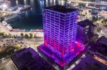 Φωταγώγηση του Πύργου Πειραιά 