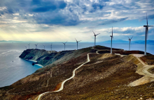 Το αιολικό πάρκο του Αη Γιώργη