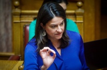 Η υπουργός Παιδείας, Νίκη Κεραμέως