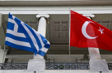 Σημαίες Ελλάδας - Τουρκίας