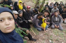 Οι πρόσφυγες σε νησίδα του Έβρου