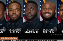 Οι πέντε κατηγορούμενοι αστυνομικοί για τη δολοφονία του Tyre Nichols