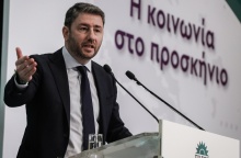 Ο πρόεδρος του ΠΑΣΟΚ-ΚΙΝΑΛ, Νίκος Ανδρουλάκης