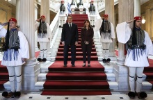 Πραγματοποιήθηκε η σημερινή συνάντηση της Προέδρου της Δημοκρατίας Κατερίνας Σακελλαροπούλου, με τον Πρόεδρο της Κυπριακής Δημοκρατίας, Νίκο Αναστασιάδη.