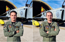 Οι δύο νεκροί πιλότοι Μάριος - Μιχαήλ Τουρούτσικας και Ευστάθιος Τσιτλακίδης