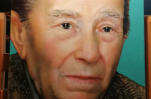 Πορτραίτο του Ιάκωβου Καμπανέλλη, έργο του Βαγγέλη Ρήνα