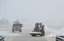 Χιονόπτωση - Εκχιονιστικά μηχανήματα