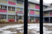 Χιόνια σε σχολείο 