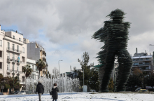 Κακοκαιρία «Μπάρμπαρα» στην Αττική