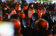 Ο Ταγίπ Ερντογάν στις πληγείσες περιοχές