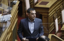 Ο πρόεδρος του ΣΥΡΙΖΑ - Προοδευτική Συμμαχία, Αλέξης Τσίπρας