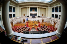 Άποψη της Βουλής από τα θεωρεία