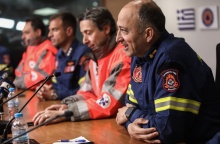 Σεισμός στην Τουρκία: Συνέντευξη Τύπου από τα μέλη της ελληνικής ομάδας διάσωσης που επιχείρησαν στις πληγείσες περιοχές