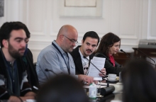 Καλλιτέχνες στη συνάντηση με τον πρωθυπουργό στο Μέγαρο Μαξίμου