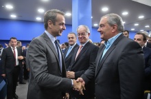 Κυριάκος Μητσοτάκης και Κώστας Καραμανλής