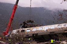 Σύγκρουση τρένων στα Τέμπη