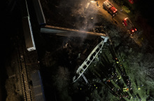 Σύγκρουση τρένων στα Τέμπη