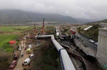 Σύγκρουση τρένων στα Τέμπη