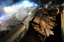 Σύγκρουση τρένων στα Τέμπη