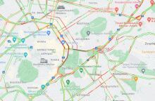 Κίνηση στους δρόμους της Αθήνας