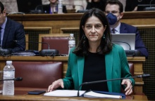 Η υπουργός Παιδείας, Νίκη Κεραμέως