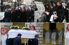 Κηδεία των θυμάτων της τραγωδίας στα Τέμπη σε Γιαννιτσά και Τύρναβο