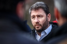 Ο πρόεδρος του ΠΑΣΟΚ-ΚΙΝΑΛ, Νίκος Ανδρουλάκης