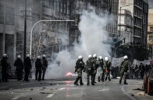 Αστυνομικοί - Επεισόδια στο κέντρο της Αθήνας